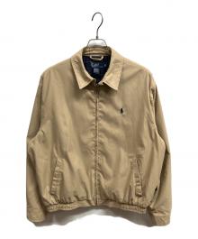 POLO RALPH LAUREN（ポロ・ラルフローレン）の古着「スイングトップ」｜ベージュ