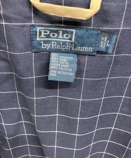 POLO RALPH LAUREN（ポロ・ラルフローレン）POLO RALPH LAUREN (ポロ・ラルフローレン) スイングトップ ベージュ サイズ:Lの古着・服飾アイテム