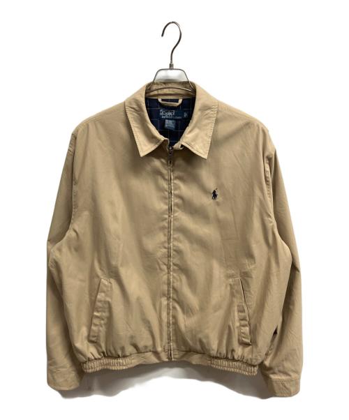 POLO RALPH LAUREN（ポロ・ラルフローレン）POLO RALPH LAUREN (ポロ・ラルフローレン) スイングトップ ベージュ サイズ:Lの古着・服飾アイテム