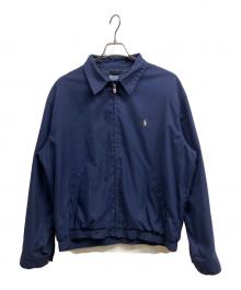 POLO RALPH LAUREN（ポロ・ラルフローレン）の古着「スイングトップ」｜ネイビー