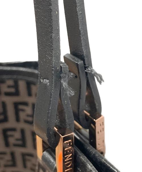 FENDI（フェンディ）FENDI (フェンディ) トートバッグ ブラウン・ブラックの古着・服飾アイテム