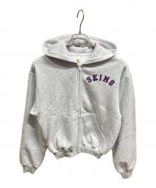 SKIMS（スキムス）の古着「zip up hoodie」｜グレー