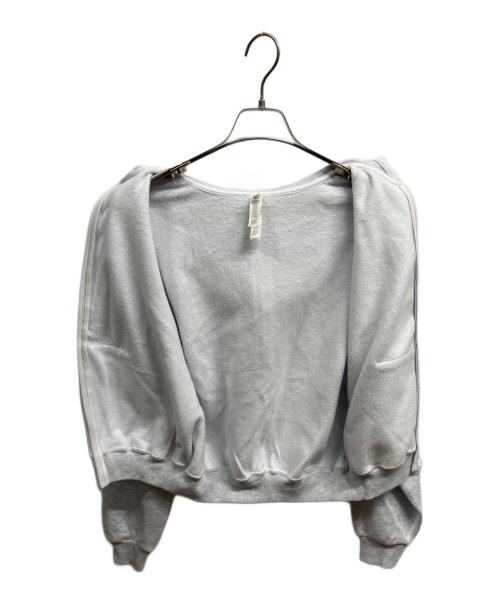 SKIMS（スキムス）SKIMS (スキムス) zip up hoodie グレー サイズ:XXSの古着・服飾アイテム