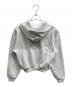 SKIMS (スキムス) zip up hoodie グレー サイズ:XXS：10000円