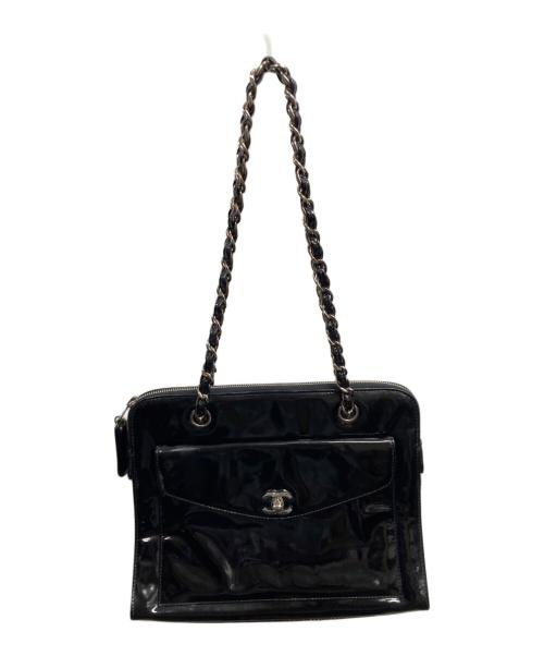 CHANEL（シャネル）CHANEL (シャネル) ショルダーバッグ/	CHANEL ブラックの古着・服飾アイテム