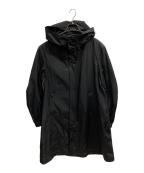 Y-3ワイスリー）の古着「オーバーサイズ ツイルフーデッドコート/Y-3」｜ブラック