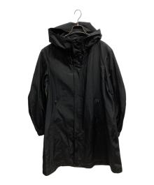 Y-3（ワイスリー）の古着「オーバーサイズ ツイルフーデッドコート/	Y-3」｜ブラック