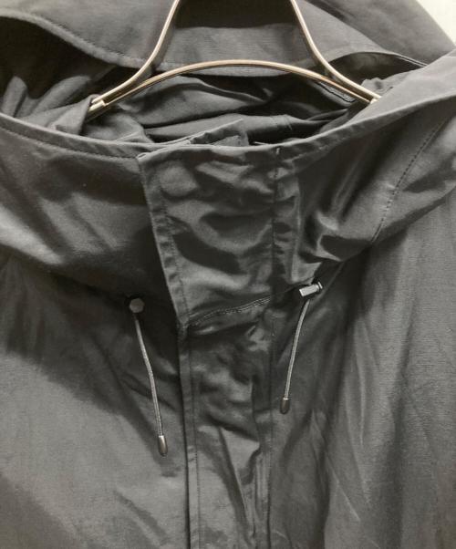 Y-3（ワイスリー）Y-3 (ワイスリー) オーバーサイズ ツイルフーデッドコート/	Y-3 ブラック サイズ:Mの古着・服飾アイテム