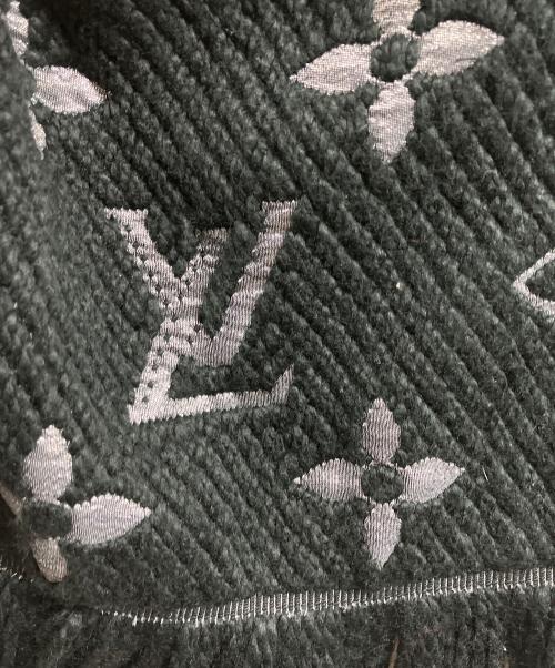 LOUIS VUITTON（ルイ ヴィトン）LOUIS VUITTON (ルイ ヴィトン) エシャルプ・ロゴマニア/	LOUIS VUITTON ブラック・グレーの古着・服飾アイテム