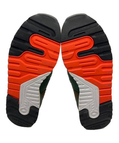 NEW BALANCE（ニューバランス）NEW BALANCE (ニューバランス) ローカットスニーカー ブラウン×グリーン サイズ:US7の古着・服飾アイテム