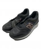 NEW BALANCEニューバランス）の古着「ローカットスニーカー」｜ブラック