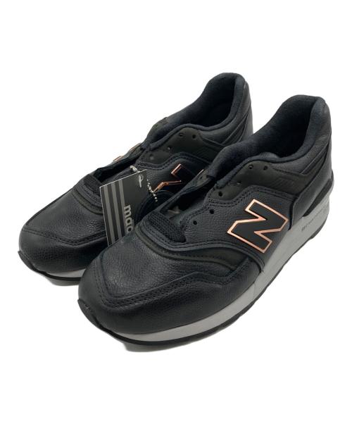 NEW BALANCE（ニューバランス）NEW BALANCE (ニューバランス) ローカットスニーカー ブラック サイズ:US7 未使用品の古着・服飾アイテム