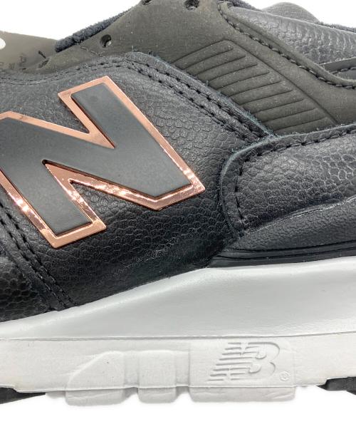 NEW BALANCE（ニューバランス）NEW BALANCE (ニューバランス) ローカットスニーカー ブラック サイズ:US7 未使用品の古着・服飾アイテム