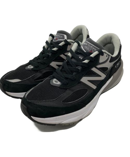 NEW BALANCE（ニューバランス）NEW BALANCE (ニューバランス) ローカットスニーカー ブラック サイズ:US7の古着・服飾アイテム