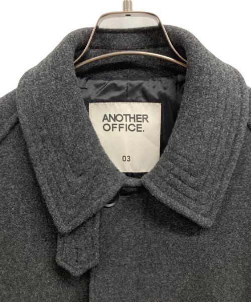 anotheroffice（アナザーオフィス）anotheroffice (アナザーオフィス) ウールコート/anotheroffice グレー サイズ:Lの古着・服飾アイテム