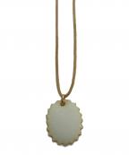 SIRI SIRIシリシリ）の古着「SHIPPŌ Necklace BEAR White」｜カーキ