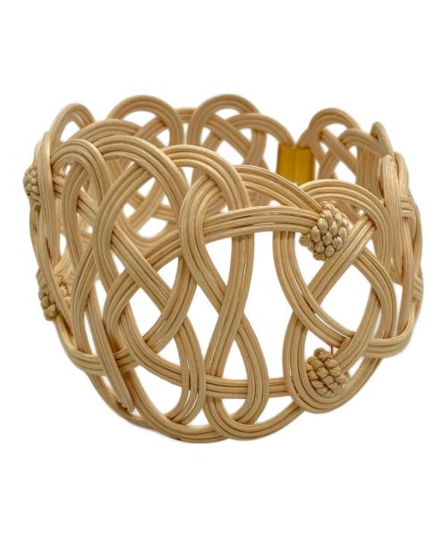 SIRI SIRI（シリシリ）SIRI SIRI (シリシリ) ARABESQUE BANGLE2 ベージュの古着・服飾アイテム