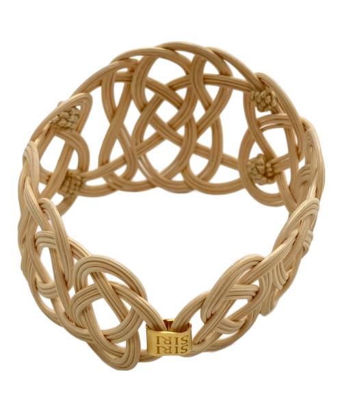 SIRI SIRI（シリシリ）SIRI SIRI (シリシリ) ARABESQUE BANGLE2 ベージュの古着・服飾アイテム