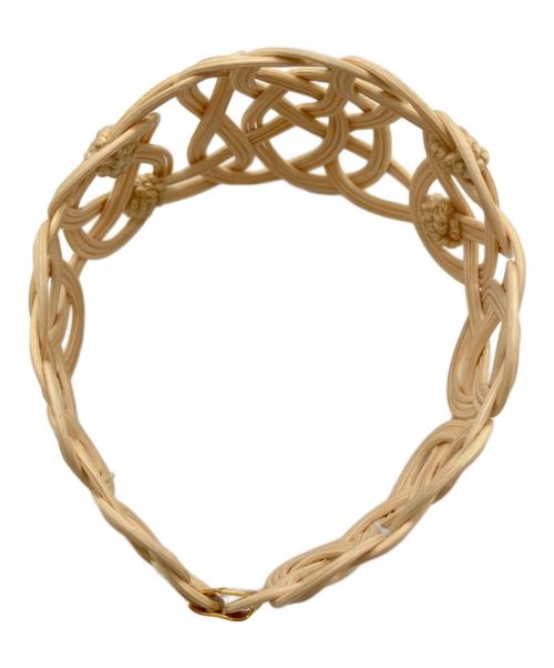 SIRI SIRI（シリシリ）SIRI SIRI (シリシリ) ARABESQUE BANGLE2 ベージュの古着・服飾アイテム