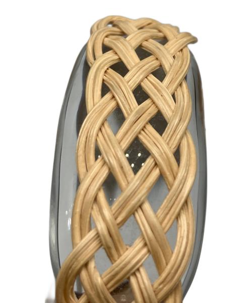 SIRI SIRI（シリシリ）SIRI SIRI (シリシリ) ARABESQUE Hair tie CLEAR ベージュの古着・服飾アイテム
