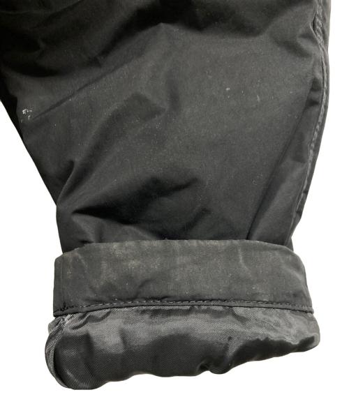 BURBERRY BLACK LABEL（バーバリーブラックレーベル）BURBERRY BLACK LABEL (バーバリーブラックレーベル) ファー付ダウンジャケット/BURBERRY BLACK LABEL ブラック サイズ:XLの古着・服飾アイテム