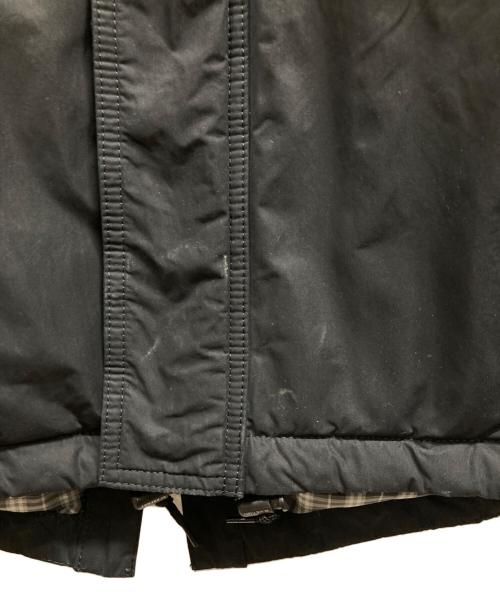 BURBERRY BLACK LABEL（バーバリーブラックレーベル）BURBERRY BLACK LABEL (バーバリーブラックレーベル) ファー付ダウンジャケット/BURBERRY BLACK LABEL ブラック サイズ:XLの古着・服飾アイテム