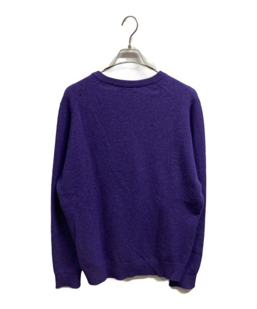 BROOKS BROTHERS（ブルックスブラザーズ）BROOKS BROTHERS (ブルックスブラザーズ) Vネックカシミヤニット/BROOKS BROTHERS パープル サイズ:Ｌの古着・服飾アイテム
