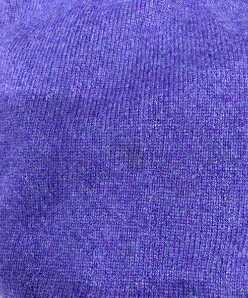 BROOKS BROTHERS（ブルックスブラザーズ）BROOKS BROTHERS (ブルックスブラザーズ) Vネックカシミヤニット/BROOKS BROTHERS パープル サイズ:Ｌの古着・服飾アイテム