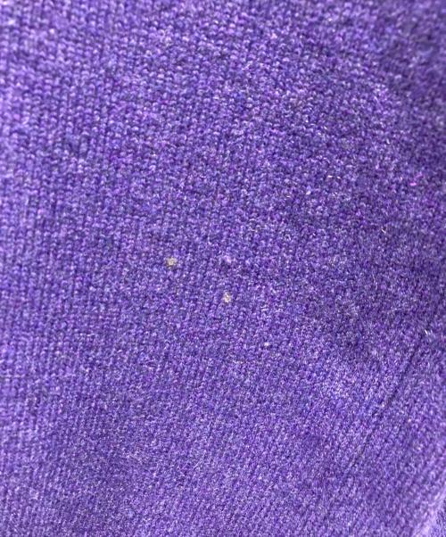 BROOKS BROTHERS（ブルックスブラザーズ）BROOKS BROTHERS (ブルックスブラザーズ) Vネックカシミヤニット/BROOKS BROTHERS パープル サイズ:Ｌの古着・服飾アイテム