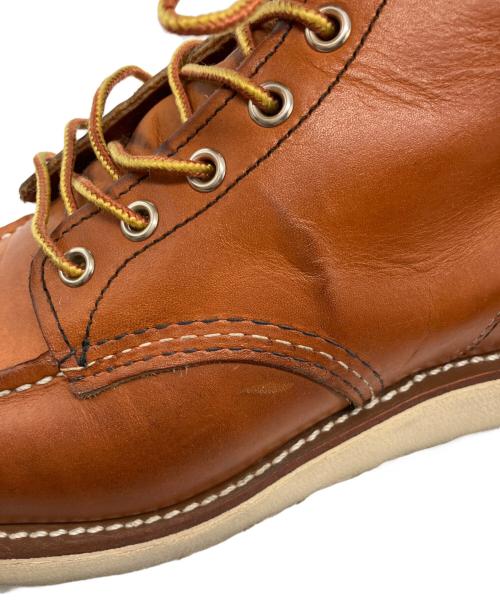 RED WING（レッドウィング）RED WING (レッドウィング) 6-inch Classic Moc/	RED WING ブラウン サイズ:26の古着・服飾アイテム