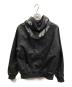 A BATHING APE (アベイシングエイプ) レザー シャーク パーカー/A BATHING APE ブラック サイズ:M：75000円