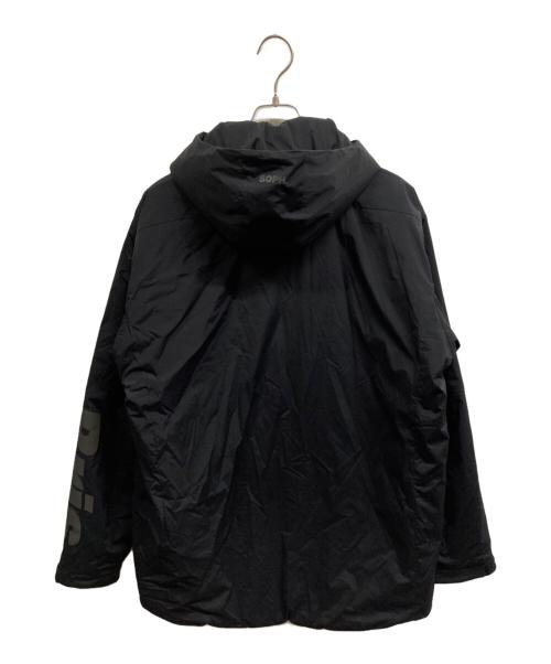 F.C.Real Bristol（エフシーレアルブリストル）F.C.Real Bristol (エフシーレアルブリストル) INSULATION PADDED HOODED JACKET/F.C.Real Bristol ブラック サイズ:Lの古着・服飾アイテム