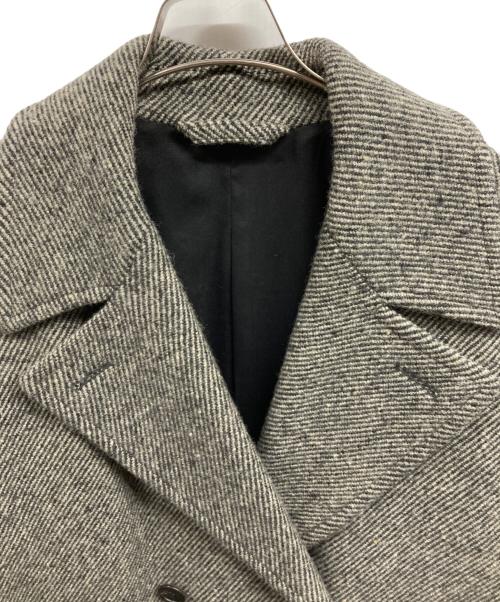 MARGARET HOWELL（マーガレットハウエル）MARGARET HOWELL (マーガレットハウエル) SOFT TWEED ロングコート/MARGARET HOWELL グレー サイズ:Mの古着・服飾アイテム