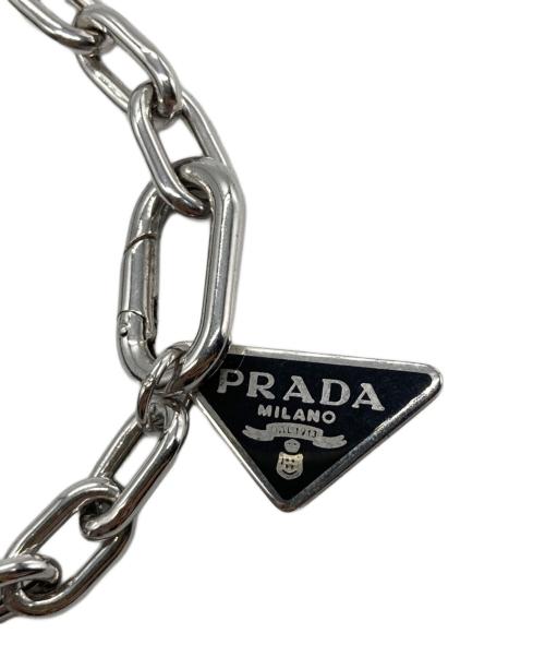 PRADA（プラダ）PRADA (プラダ) SILVER チェーン ジュエリー ブレスレット/	PRADA シルバーの古着・服飾アイテム