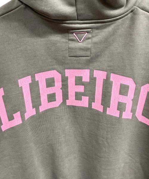 LIBEIRO（リベイロ）LIBEIRO (リベイロ) 8周年メンズパーカー/	LIBEIRO グリーン サイズ:M 未使用品の古着・服飾アイテム
