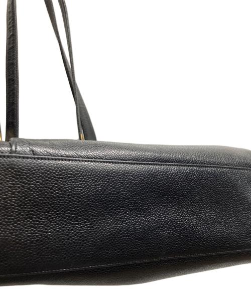 CHANEL（シャネル）CHANEL (シャネル) チェーントートバッグ/CHANEL ブラックの古着・服飾アイテム