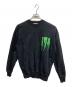 J.W.ANDERSON（ジェイダブリューアンダーソン）の古着「Slime Logo Classic SWEATSHIRT/J.W.ANDERSON」｜ブラック