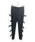 JOHN LAWRENCE SULLIVAN（ジョン ローレンス サリバン）の古着「gabardine bondage trousers J/JOHN LAWRENCE SULLIVAN」｜ブラック