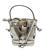 ZANCHETTIザンケッティー）の古着「WOVEN BUCKET SMALL/zanchetti」｜シルバー