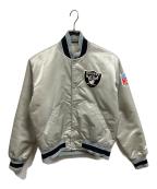 STARTERスターター）の古着「80sレイダーススタジャン/STARTER」｜グレー