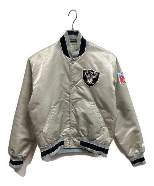 STARTER（スターター）STARTER (スターター) 80sレイダーススタジャン/	STARTER グレー サイズ:不明の古着・服飾アイテム