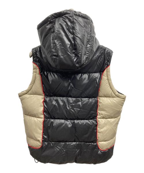 DIESEL（ディーゼル）DIESEL (ディーゼル) W-OSTEND-SL HOODED PUFFER VEST/DIESEL ブラック サイズ:Lの古着・服飾アイテム