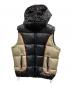 DIESEL（ディーゼル）の古着「W-OSTEND-SL HOODED PUFFER VEST/DIESEL」｜ブラック