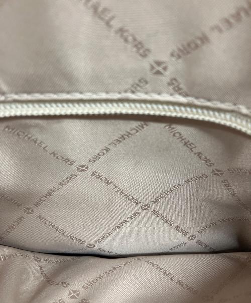 MICHAEL KORS（マイケルコース）MICHAEL KORS (マイケルコース) MIRELLA 2WAYショルダーバッグ/MICHAEL KORS ホワイトの古着・服飾アイテム