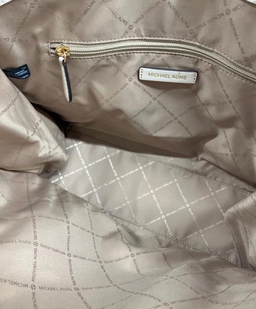 MICHAEL KORS（マイケルコース）MICHAEL KORS (マイケルコース) MIRELLA 2WAYショルダーバッグ/MICHAEL KORS ホワイトの古着・服飾アイテム