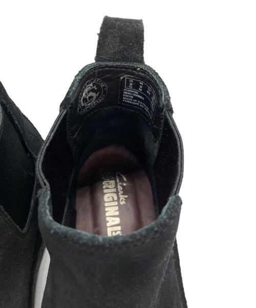 CLARKS ORIGINALS（クラークス オリジナルズ）Clarks Originals (クラークス オリジナルズ) サイドゴアシューズ/	Clarks Originals ブラック サイズ:26.5の古着・服飾アイテム