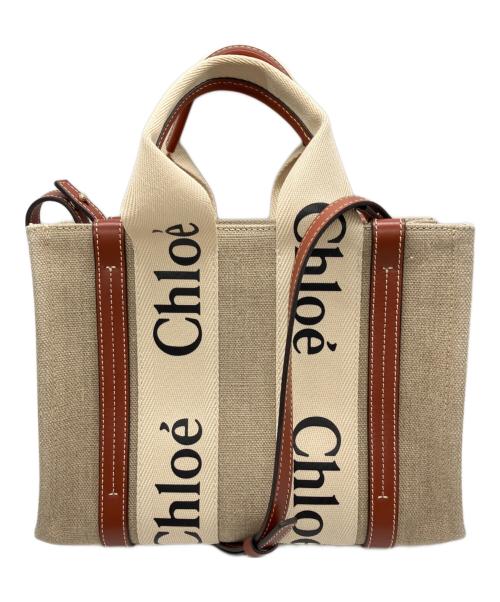 Chloe（クロエ）Chloé (クロエ) 2WAYバッグ/Chloé ベージュ・アイボリーの古着・服飾アイテム
