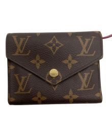 LOUIS VUITTON（ルイ ヴィトン）の古着「ポルトフォイユ・ヴィクトリーヌ/LOUIS VUITTON」｜ブラウン