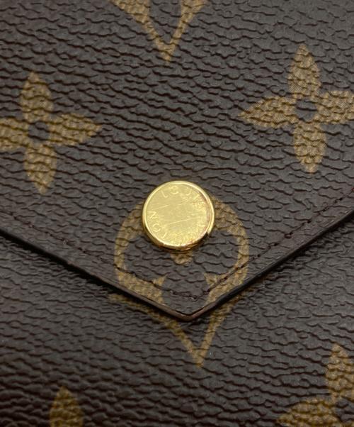 LOUIS VUITTON（ルイ ヴィトン）LOUIS VUITTON (ルイ ヴィトン) ポルトフォイユ・ヴィクトリーヌ/LOUIS VUITTON ブラウンの古着・服飾アイテム