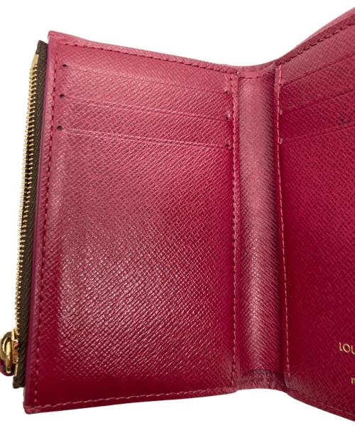 LOUIS VUITTON（ルイ ヴィトン）LOUIS VUITTON (ルイ ヴィトン) ポルトフォイユ・ヴィクトリーヌ/LOUIS VUITTON ブラウンの古着・服飾アイテム